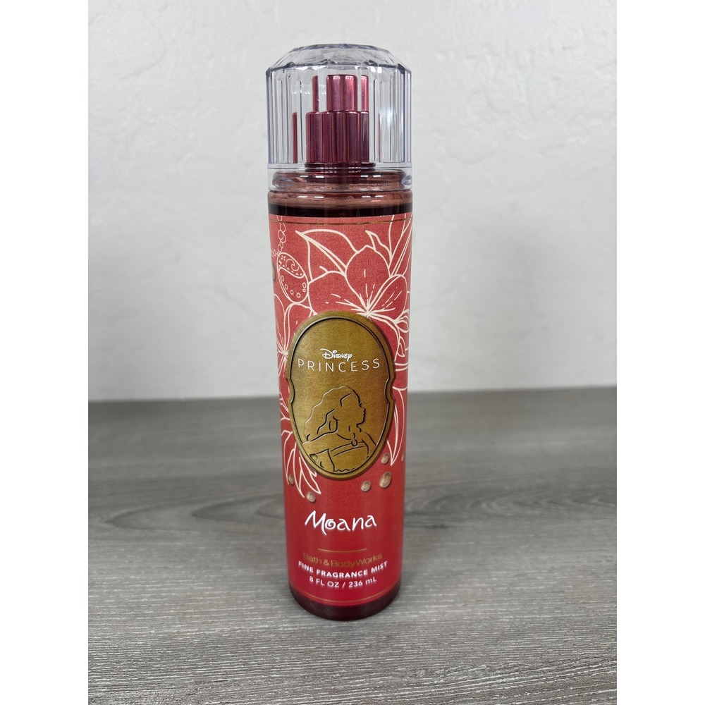 Bath & Body Works Disney Princess Moana Fine Fragrance Mist 8oz Coconut Plumeria
